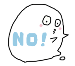 Something white sticker #1014973