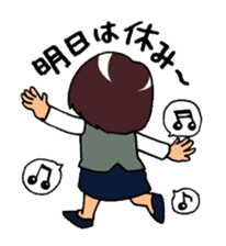 "Daily Office Lady" Girls Days 01 sticker #1015551