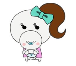 Trutte-chan's Mother Version sticker #1015569