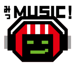 Timid robot | DOTMAN 1.0 sticker #1016305