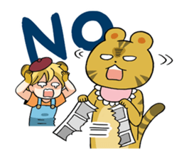 Tora no Mori no Nakamatachi sticker #1016548