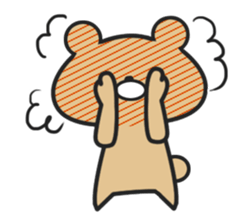 Bear one's own pace sticker #1017153