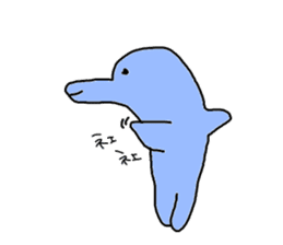 dolphin sticker #1017329