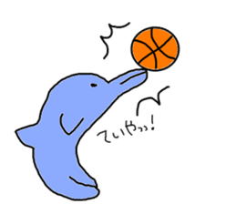 dolphin sticker #1017330