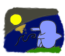 dolphin sticker #1017343