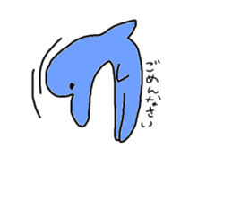 dolphin sticker #1017354