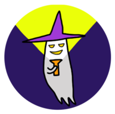Sticker of Halloween characters sticker #1017367