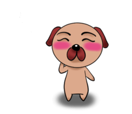 Chibi Dog(Japanese version) sticker #1017490