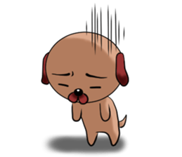 Chibi Dog(Japanese version) sticker #1017491