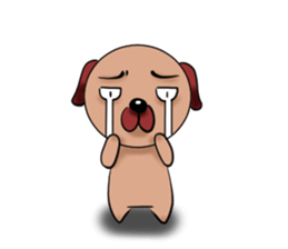 Chibi Dog(Japanese version) sticker #1017497