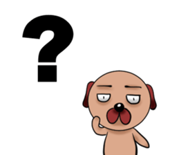 Chibi Dog(Japanese version) sticker #1017503