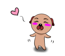 Chibi Dog(Japanese version) sticker #1017504