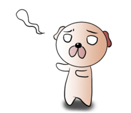 Chibi Dog(Japanese version) sticker #1017512