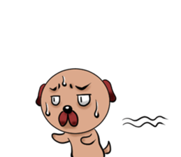 Chibi Dog(Japanese version) sticker #1017520