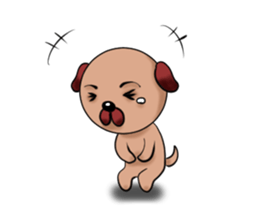 Chibi Dog(Japanese version) sticker #1017521
