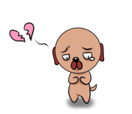 Chibi Dog(Japanese version) sticker #1017523