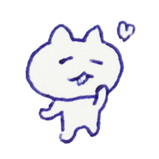 Ballpointpen Cat Sticker sticker #1017534