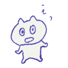 Ballpointpen Cat Sticker sticker #1017538