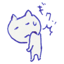 Ballpointpen Cat Sticker sticker #1017540