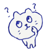 Ballpointpen Cat Sticker sticker #1017553