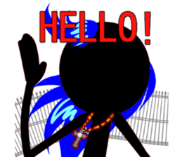 Original Sttickey men sticker #1017615