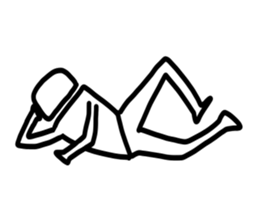 Simple human sticker #1017807