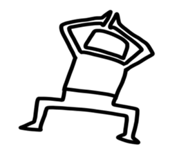 Simple human sticker #1017809