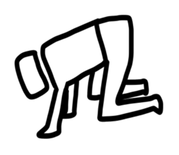 Simple human sticker #1017819