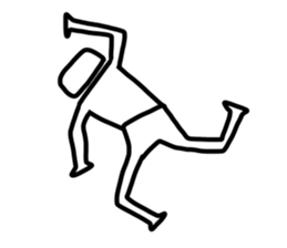 Simple human sticker #1017822