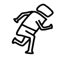 Simple human sticker #1017823