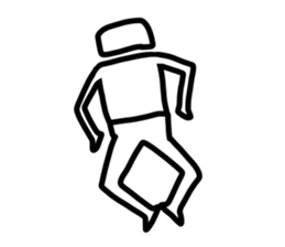 Simple human sticker #1017824