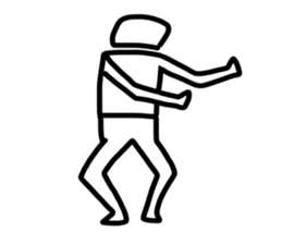 Simple human sticker #1017825