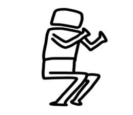 Simple human sticker #1017827