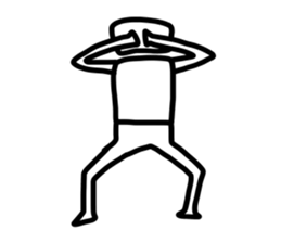 Simple human sticker #1017828