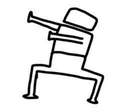 Simple human sticker #1017832