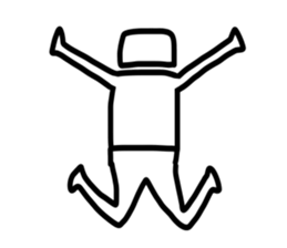 Simple human sticker #1017841