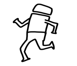 Simple human sticker #1017846