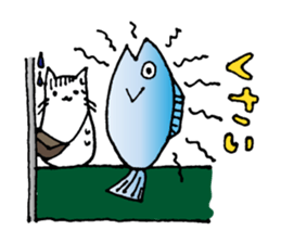 Tsukin! Neko-ryman sticker #1018094