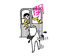 Tsukin! Neko-ryman sticker #1018102