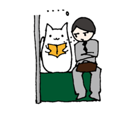 Tsukin! Neko-ryman sticker #1018112