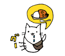 Tsukin! Neko-ryman sticker #1018121