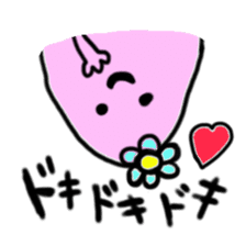 Rainbow-colored ghost sticker #1018147