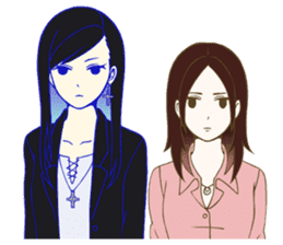 TURNING GIRLS sticker #1018649