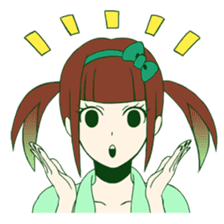 TURNING GIRLS sticker #1018656