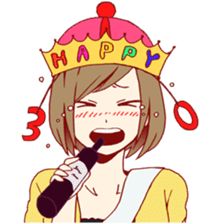 TURNING GIRLS sticker #1018682