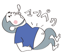 lovable old man sticker #1018705