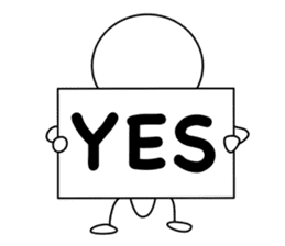 Stickman sticker #1018929