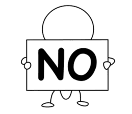 Stickman sticker #1018930