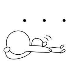 Stickman sticker #1018937