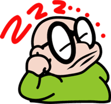 Ojisan Kid sticker #1019178